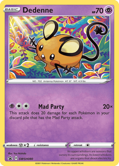 Dedenne #SWSH080 — Pokemon Promo