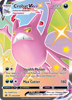 Crobat VMAX #SWSH099 — Pokemon Promo