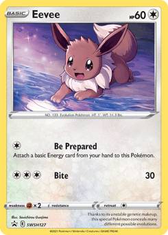 Eevee #SWSH127 — Pokemon Promo