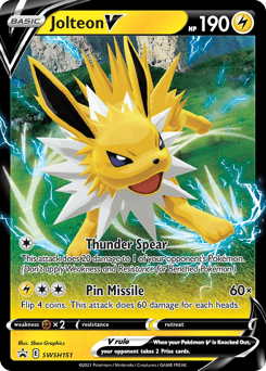 Jolteon V #SWSH151 — Pokemon Promo