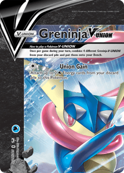 Greninja V-Union #SWSH155 — Pokemon Promo