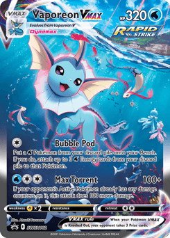 Vaporeon VMAX #SWSH182 — Pokemon Promo