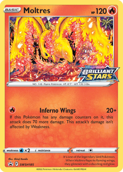 Moltres #SWSH185 — Pokemon Promo