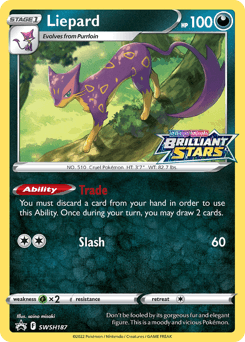 Liepard #SWSH187 — Pokemon Promo