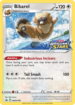 Bibarel #SWSH188 — Pokemon Promo