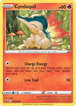 Cyndaquil #SWSH221 — Pokemon Promo