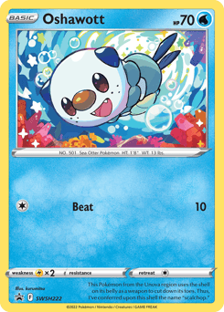 Oshawott #SWSH222 — Pokemon Promo