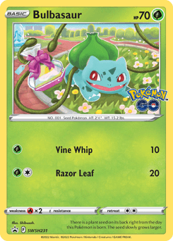 Bulbasaur #SWSH231 — Pokemon Promo