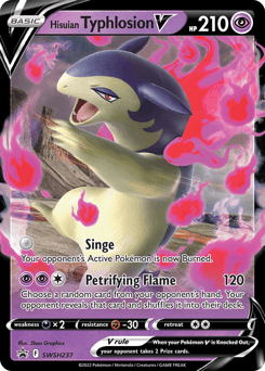 Hisuian Typhlosion V #SWSH237 — Pokemon Promo