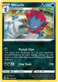 Weavile #SWSH246 — Pokemon Promo