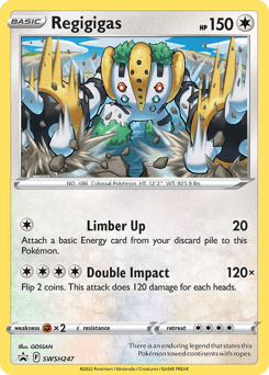 Regigigas #SWSH247 — Pokemon Promo