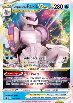Origin Forme Palkia VSTAR #SWSH254 — Pokemon Promo