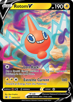 Rotom V #SWSH257 — Pokemon Promo