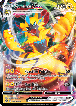 Zeraora VMAX #SWSH264 — Pokemon Promo