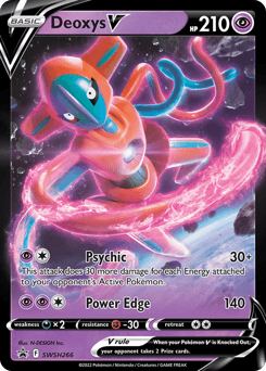Deoxys V #SWSH266 — Pokemon Promo