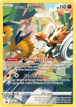 Galarian Zapdos #SWSH283 — Pokemon Promo