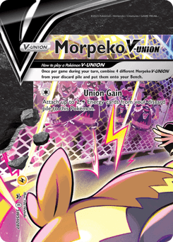Morpeko V-Union #SWSH287 — Pokemon Promo