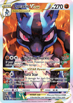 Lucario VSTAR #SWSH291 — Pokemon Promo
