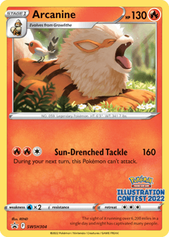 Arcanine #SWSH304 — Pokemon Promo