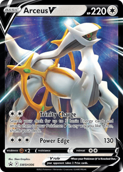 Arceus V #SWSH306 — Pokemon Promo