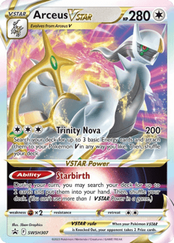 Arceus VStar #SWSH307 — Pokemon Promo