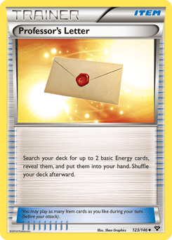 Professor's Letter #123 — Pokemon XY
