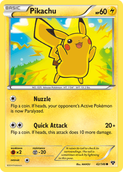 Pikachu [Reverse Holo] #42