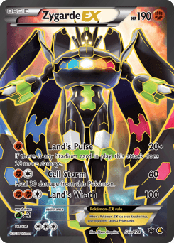 Zygarde EX #54a — Pokemon Fates Collide