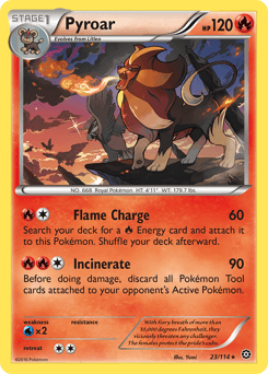 Pyroar #23 — Pokemon Steam Siege