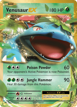 Venusaur EX #1 — Pokemon Evolutions