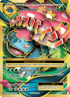 M Venusaur EX #100 — Pokemon Evolutions