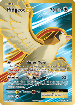 Pidgeot EX #104 — Pokemon Evolutions