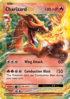 Charizard EX #12 — Pokemon Evolutions