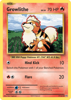 Growlithe #17 — Pokemon Evolutions
