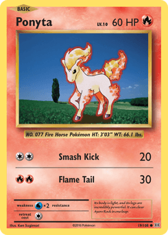 Ponyta #19 — Pokemon Evolutions