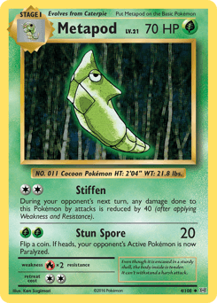 Metapod #4 — Pokemon Evolutions