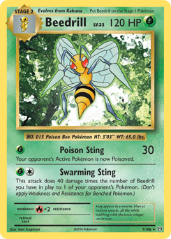 Beedrill #7 — Pokemon Evolutions