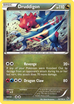 Druddigon #70 — Pokemon Flashfire