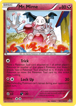 Mr. Mime #101 — Pokemon Primal Clash