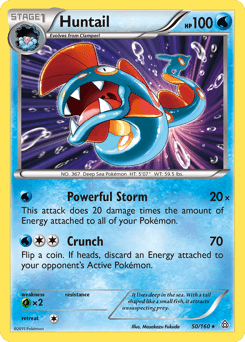 Huntail #50 — Pokemon Primal Clash