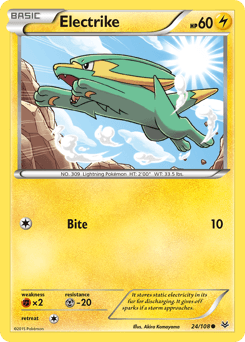 Electrike #24 — Pokemon Roaring Skies