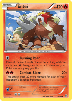 Entei [Cosmos Holo] #14