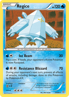 Regice #24 — Pokemon Ancient Origins