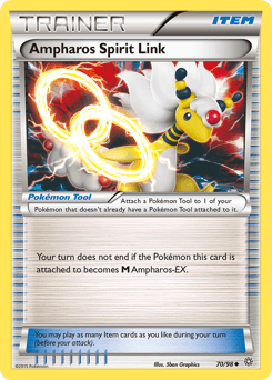 Ampharos Spirit Link #70 — Pokemon Ancient Origins