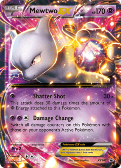 Mewtwo EX #XY107 — Pokemon Promo