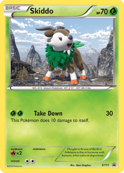 Skiddo #XY11 — Pokemon Promo