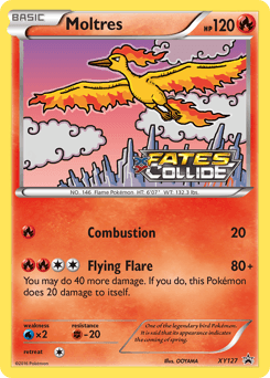 Moltres #XY127 — Pokemon Promo
