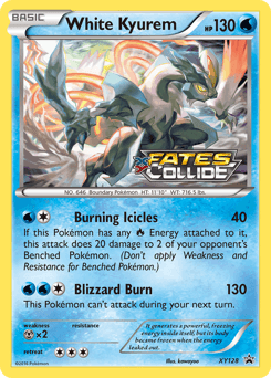 White Kyurem #XY128 — Pokemon Promo