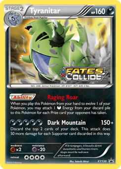 Tyranitar #XY130 — Pokemon Promo
