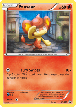 Pansear #XY131 — Pokemon Promo